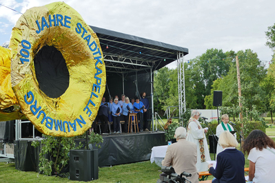 Wachsstockfest an der Weingartenkapelle